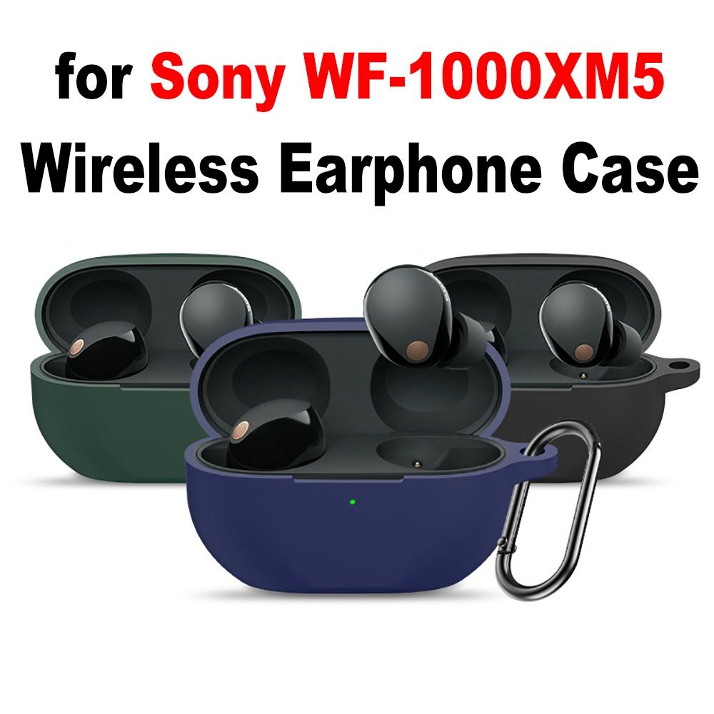 Sony Headphone Wf-1000Xm5 - غطاء سماعة رأس سيليكون مقاوم للصدمات