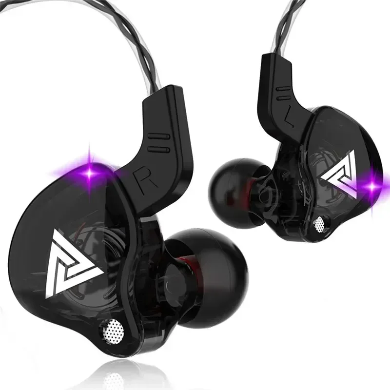 Audiophile Headphone Wired - الأصلي QKZ AK6 النحاس سائق HiFi