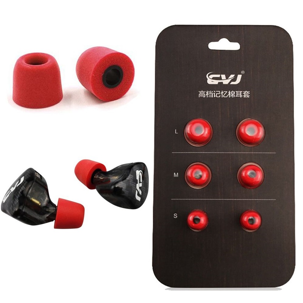 Earphone Foam Tip - وسادات أذن من رغوة الذاكرة ،
