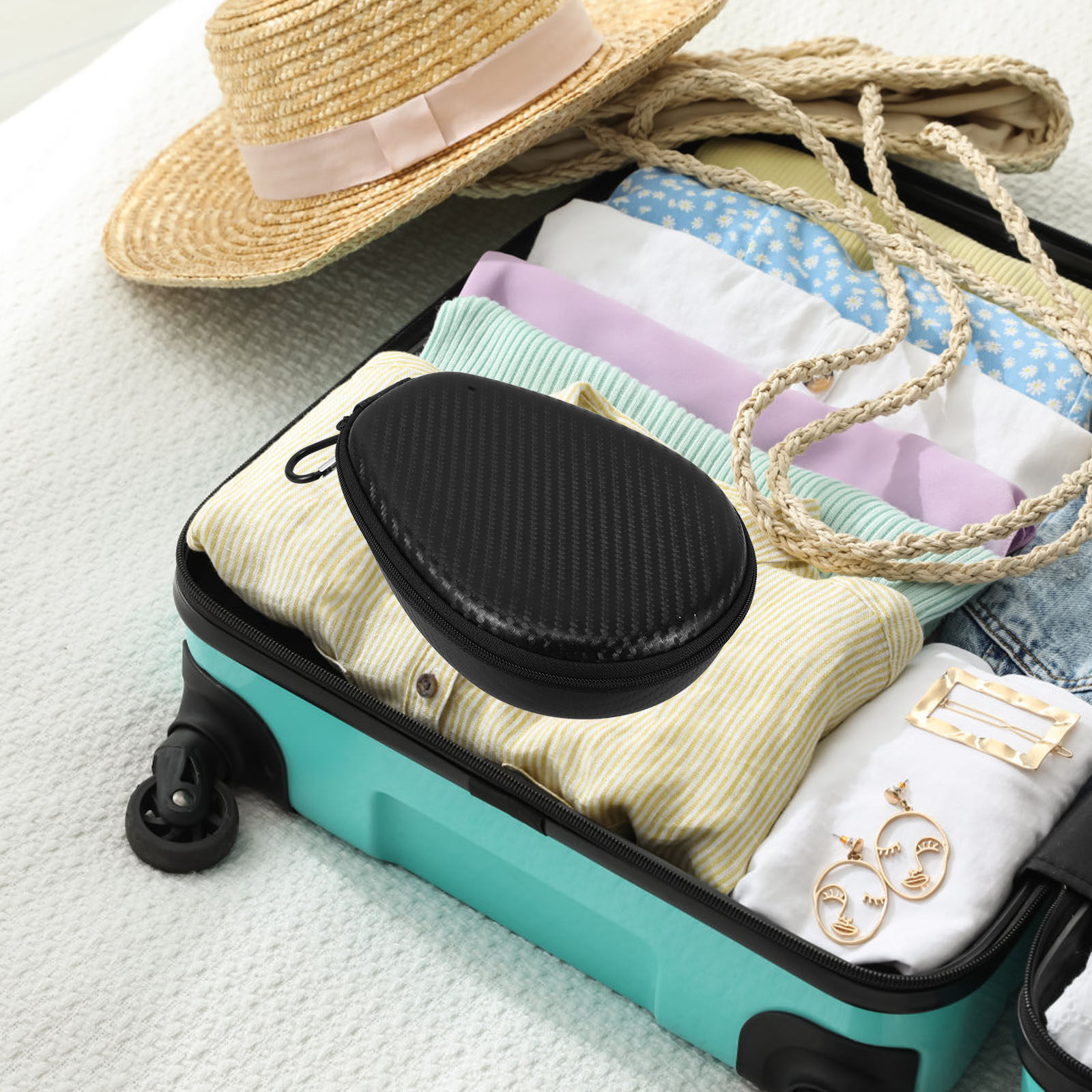 Headphone Case Hard - حافظة سماعات الرأس ذات التوصيل العظمي