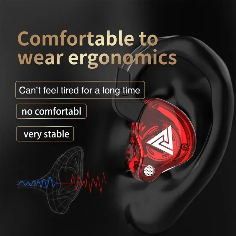 الأصلي QKZ AK6 النحاس سائق HiF - مراجعة Audiophile Headphone Wired وسعره