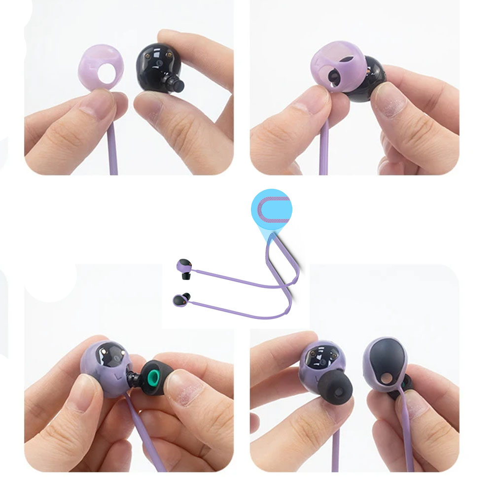 حزام مضاد للضياع لسماعات سوني  - مراجعة Sony Headphone Wf-1000Xm5 وسعره