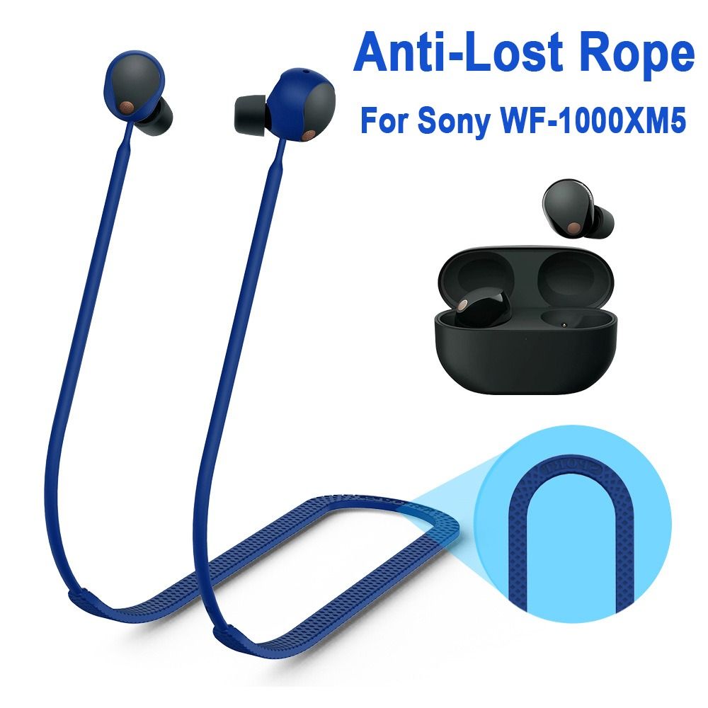 حبل سماعة سيليكون مضاد للفقد ، - مراجعة Sony Headphone Wf-1000Xm5 وسعره