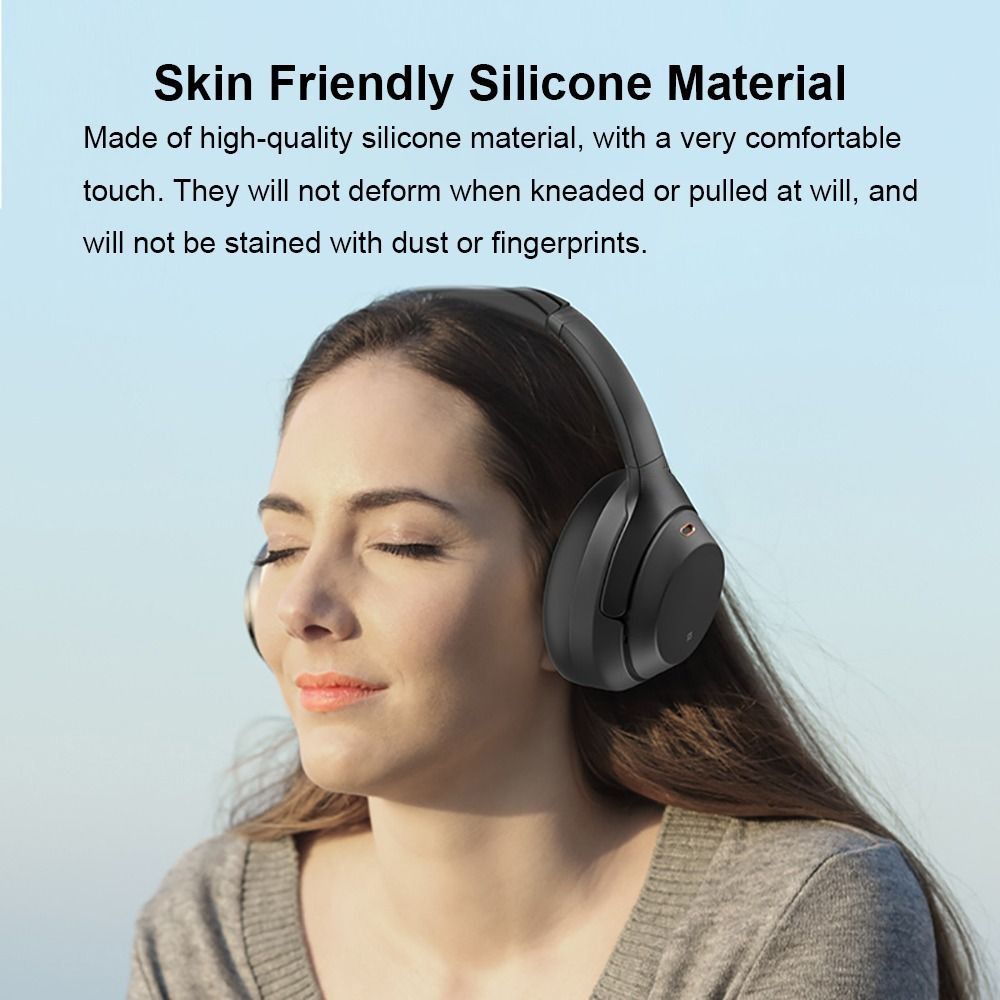 إكسسوارات سماعات الرأس: أغطية  - مراجعة Sony Headphone Wh-1000Xm4 وسعره