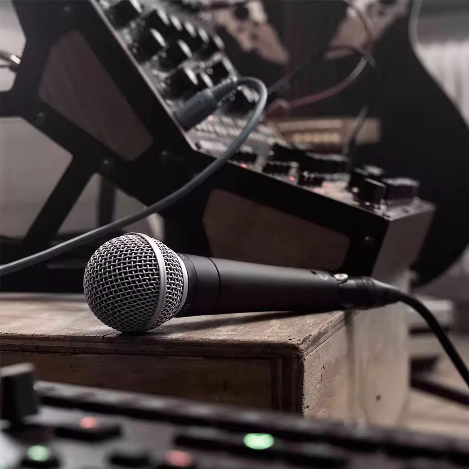 ميكروفون كاريوكي ديناميكي احتر - مراجعة Shure Mic Sm58 وسعره