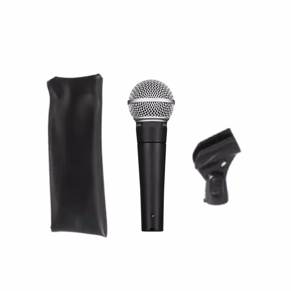 ميكروفون كاريوكي ديناميكي احتر - مراجعة Shure Mic Sm58 وسعره
