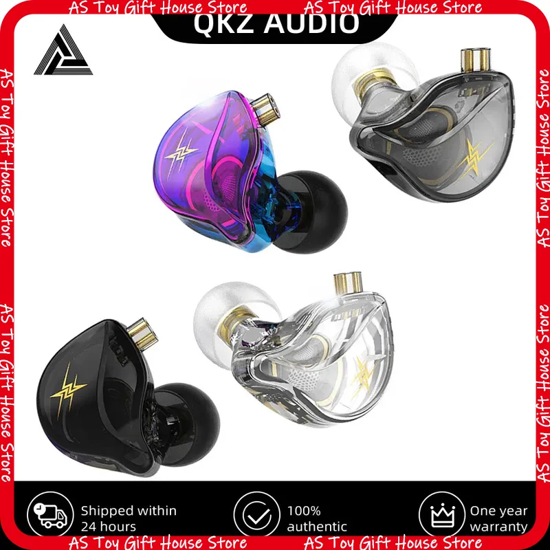 سماعات أذن سلكية QKZ ZXT عالية - مراجعة Wired Earphone Mic وسعره