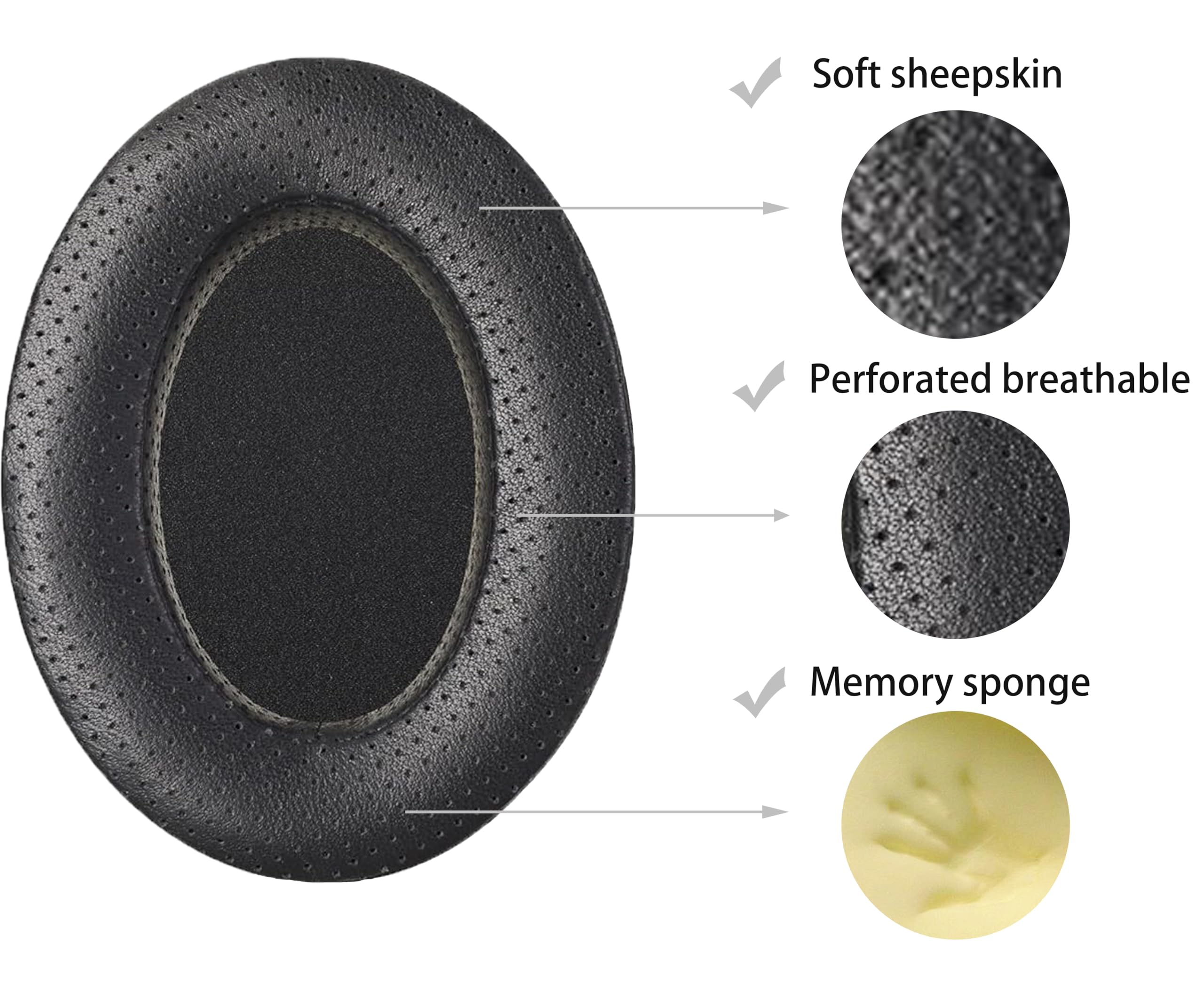 ترقية وسادات الأذن البديلة من  - مراجعة Sennheiser Headphone Momentum 4 وسعره