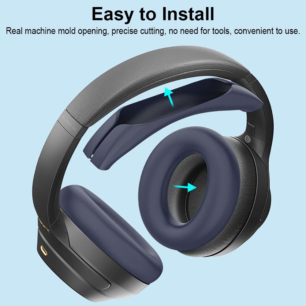 كؤوس أذن بديلة من السيليكون لس - مراجعة Sony Headphone Wh-1000Xm4 وسعره