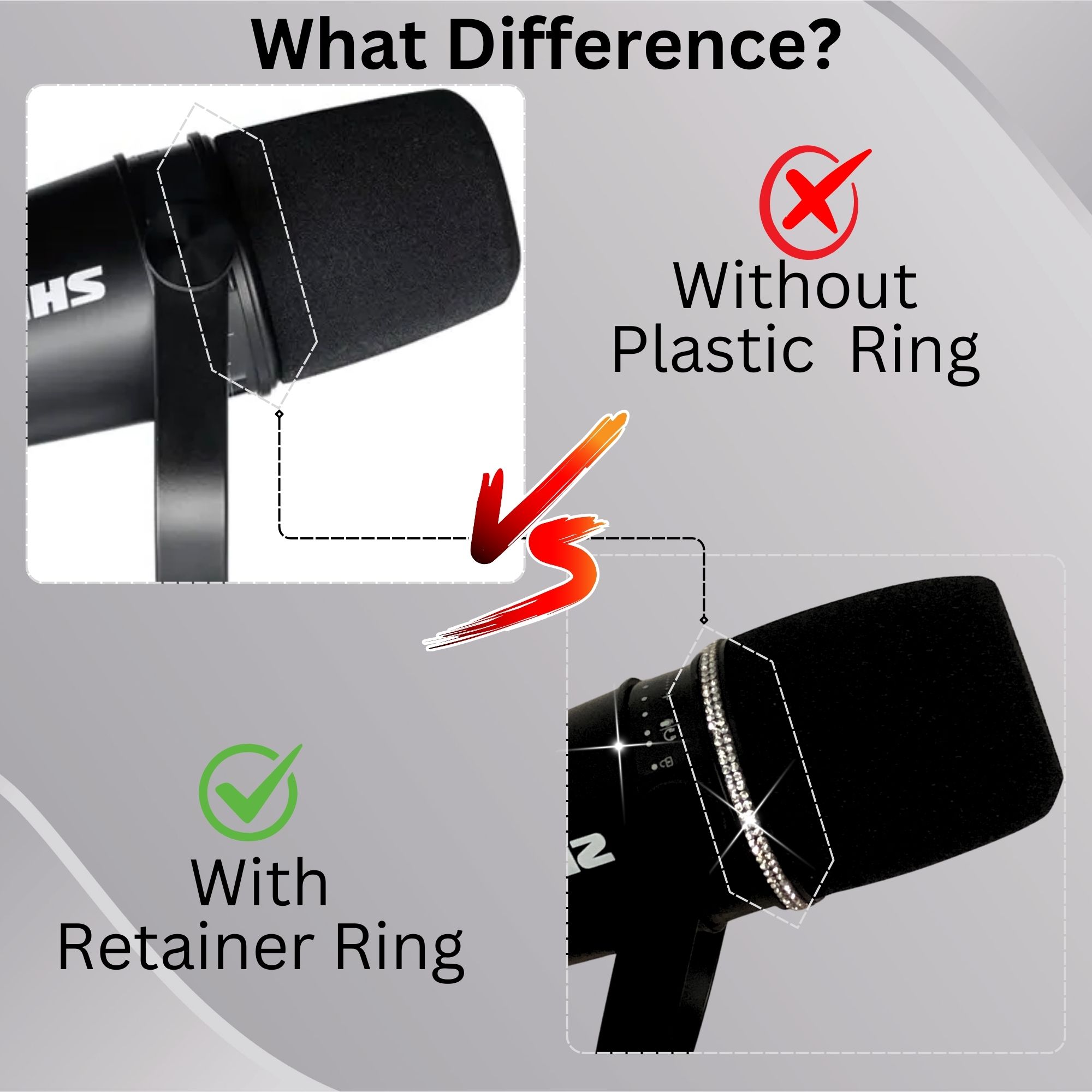 فلتر صوت بوب شاينينج MV7 لميكر - مراجعة Shure Mic Sm7B وسعره