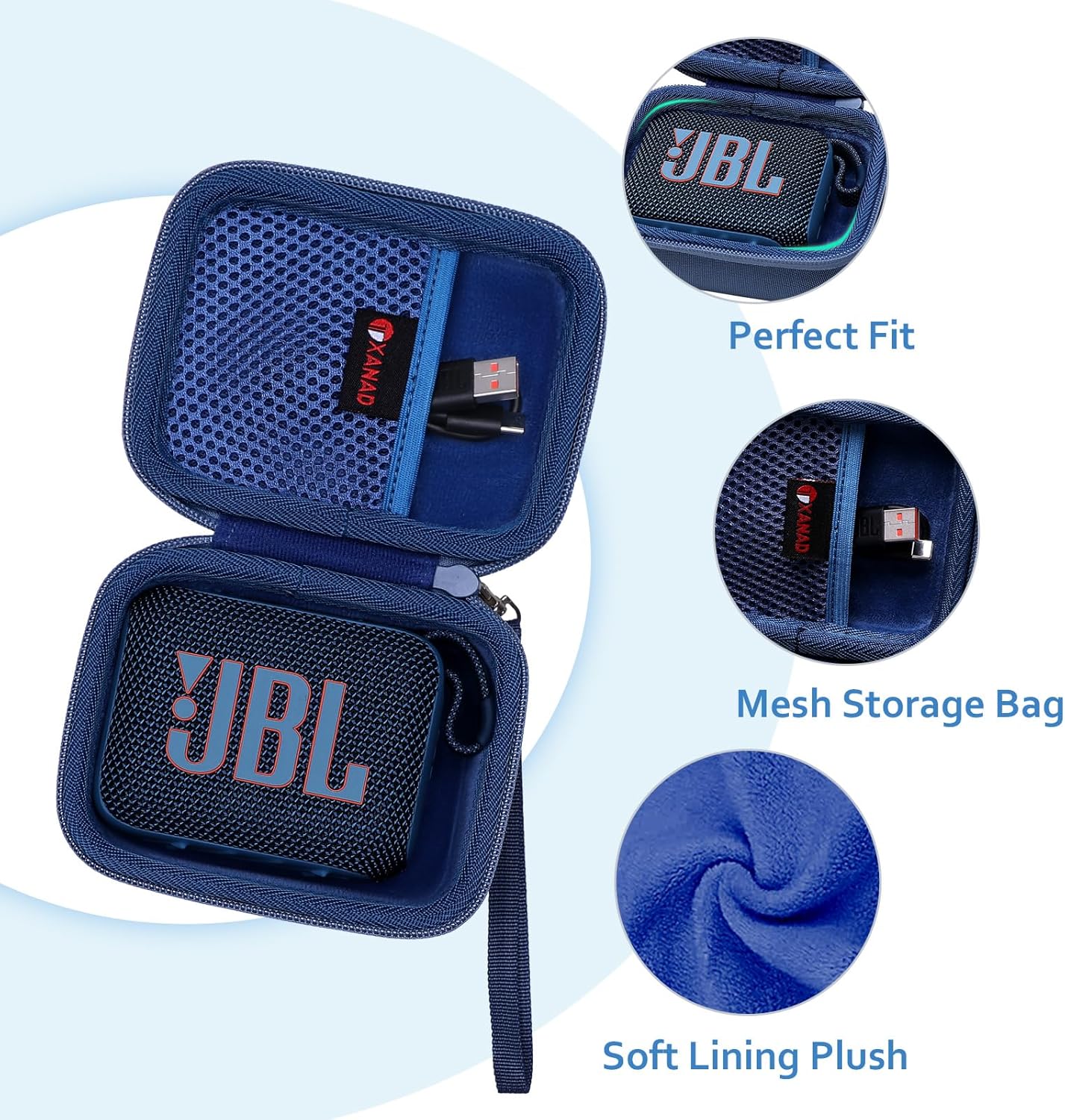 حافظة صلبة من XANAD لسماعة JBL - مراجعة Jbl Speaker Go 4 وسعره